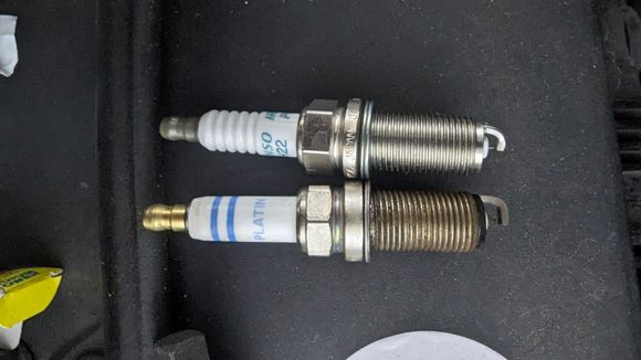 Old Bosch plus vs new Denso iridium plugs...