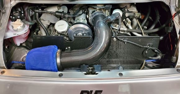 K&N hydrophobic Dry-Charger pre-filter on my 997