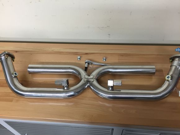X-Pipe with extenders.