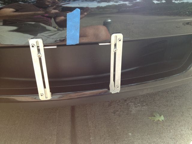 Accessories - Skene Design front license plate bracket.  No drilling required - Used - Monroe Township, NJ 08831, United States