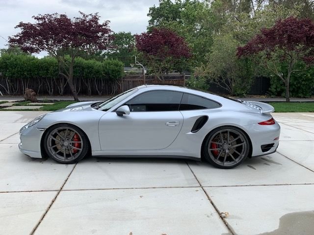 2014 Porsche 911 - 2014 911 Turbo-Rhodium Silver, 20k miles, - Used - VIN WP0AD2A90ES166712 - 20,600 Miles - 6 cyl - AWD - Automatic - Coupe - Silver - Walnut Creek, CA 94598, United States