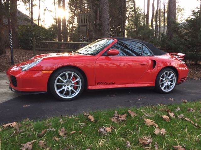 2005 Porsche 911 - 2005 Porsche 911 Turbo Cabriolet - Used - VIN WP0CB29955S675066 - 61,400 Miles - 6 cyl - AWD - Manual - Convertible - Red - Tega Cay, SC 29708, United States