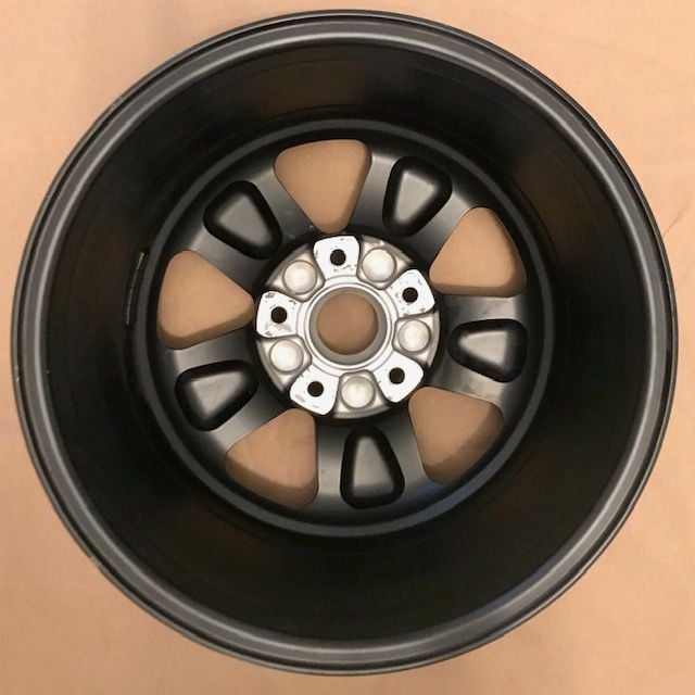 Wheels and Tires/Axles - Two Genuine Fuchsfelge Fuchs Wheels, Like New 17"x9" 17x9 ET 55 Satin Black - Used - All Years Porsche All Models - Los Angeles, CA 90017, United States