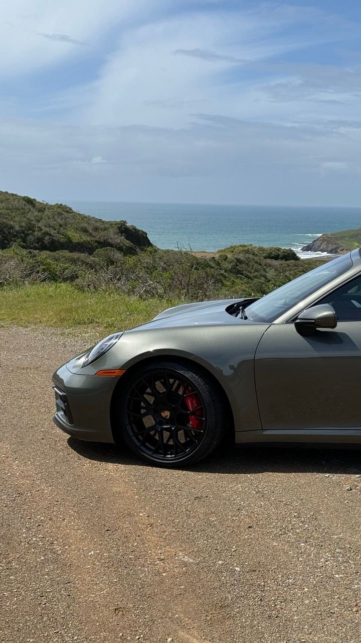 2022 Porsche 911 - 2022 GTS Targa 4 in Aventurine Green, 930 Red leather package, Super low miles - Used - VIN WP0BB2A94NS232477 - 1,390 Miles - 6 cyl - 4WD - Automatic - Coupe - Gray - San Francisco, CA 94107, United States