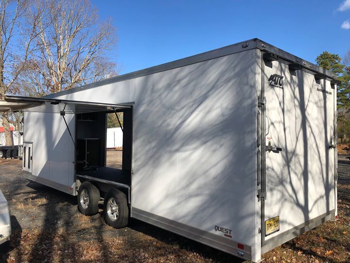 28' 2018 ATC Quest 205 Extended Tongue, 48 Side Door and Premium Escape
