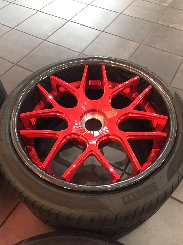 Wheels and Tires/Axles - Avant- Garde Porsche centerlock wheels and Pirelli tires - Used - All Years Porsche All Models - Alpharetta, GA 30005, United States