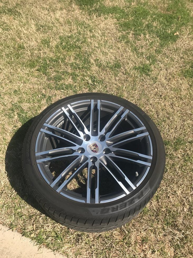Wheels and Tires/Axles - OEM 991 turbo wheels / oem tpms / Pirelli n1 - Used - Dallas, TX 75220, United States