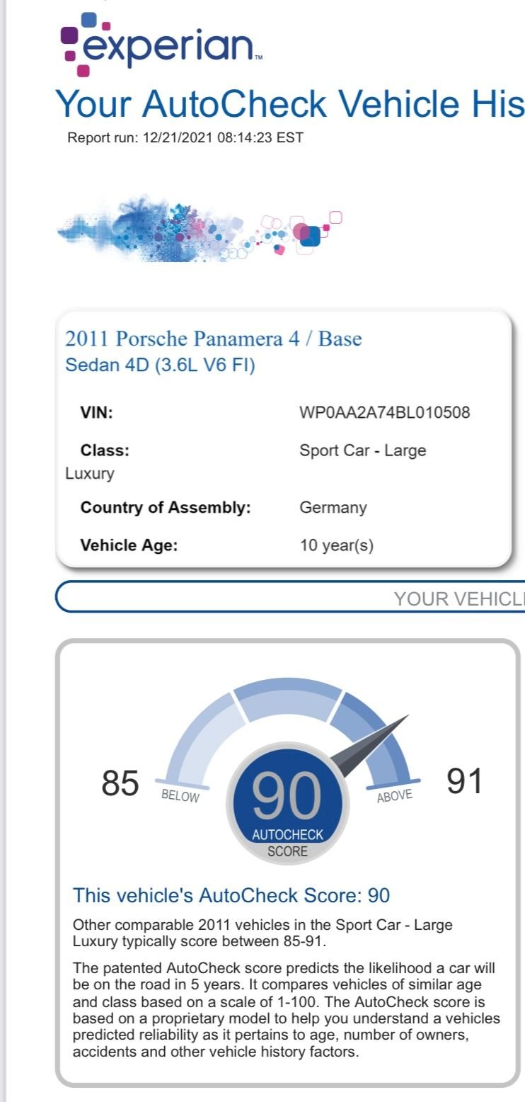 2011 Porsche Panamera - Porsche Panamera 25k mi 2nd Porsche engine (odo 59k)2011 Excellent cond(to charities) - Used - VIN WPOAA2A74BLO10508 - 6 cyl - 2WD - Automatic - Hatchback - Brown - Greenville, SC 29601, United States