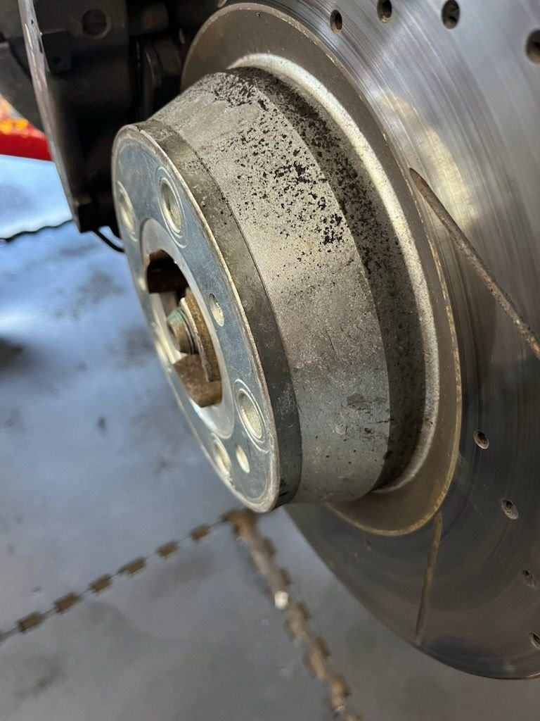 with brake adapter and hub 