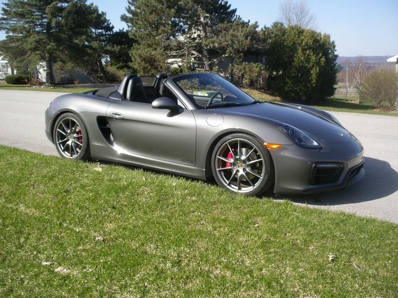 2015 Porsche Boxster - 2015 Boxster GTS - Used - VIN WP0CB2A86FS140638 - 42,618 Miles - Manual - Gray - Traverse City, MI 49684, United States