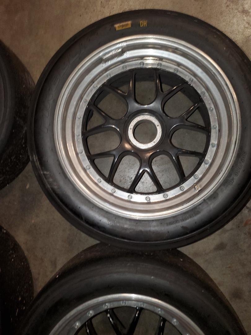 Wheels and Tires/Axles - BBS WHEELS & SLICKS for 997 GT3 CUP CAR - Used - 2006 to 2009 Porsche GT3 - Jupiter, FL 33458, United States