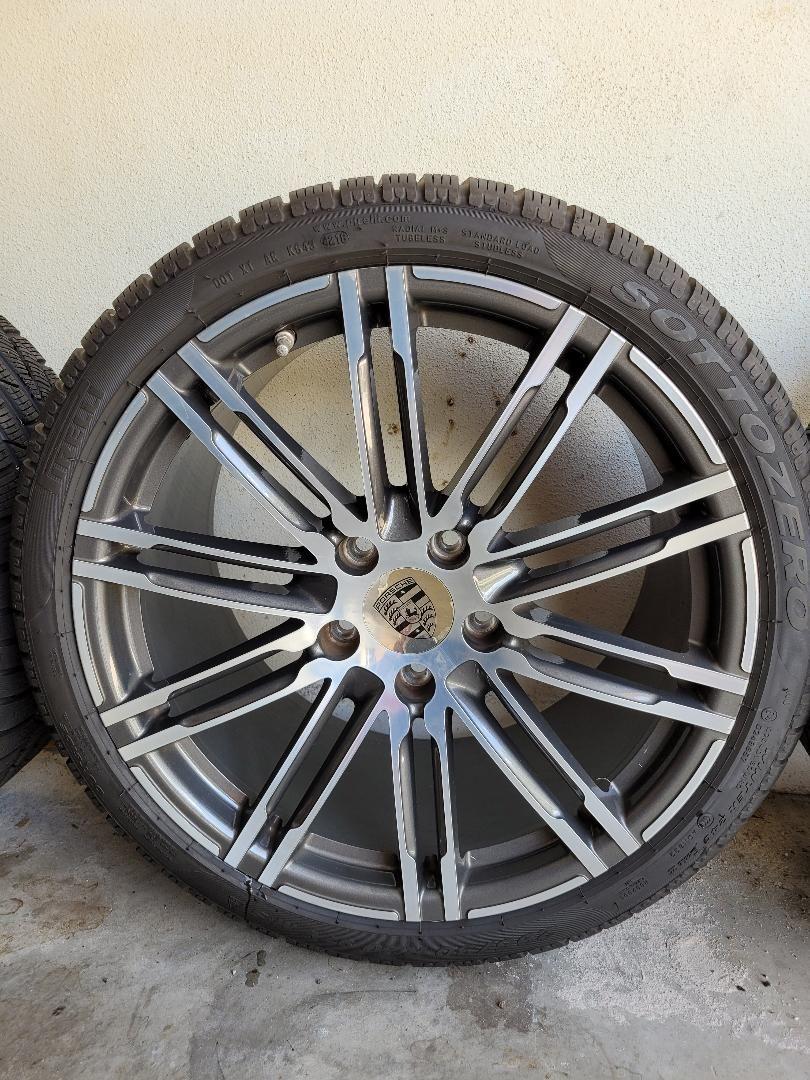 Wheels and Tires/Axles - Porsche Turbo Wheels with Pirelli Tires. - Used - 2011 to 2017 Porsche 911 - Sarasota, FL 34203, United States