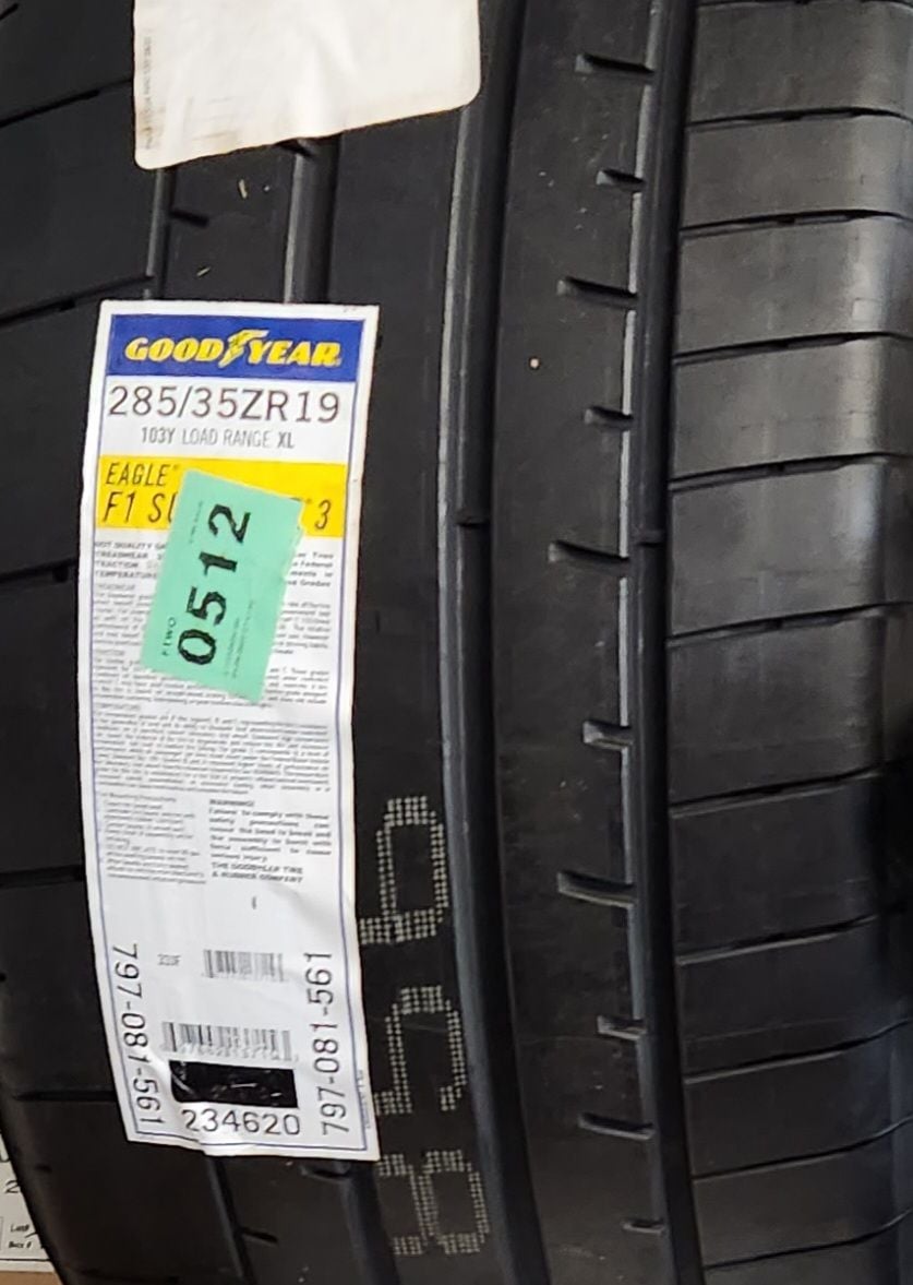 2020 Porsche 718 Cayman - Goodyear SC3 19" tires - Wheels and Tires/Axles - $1,100 - Austin, TX 78738, United States