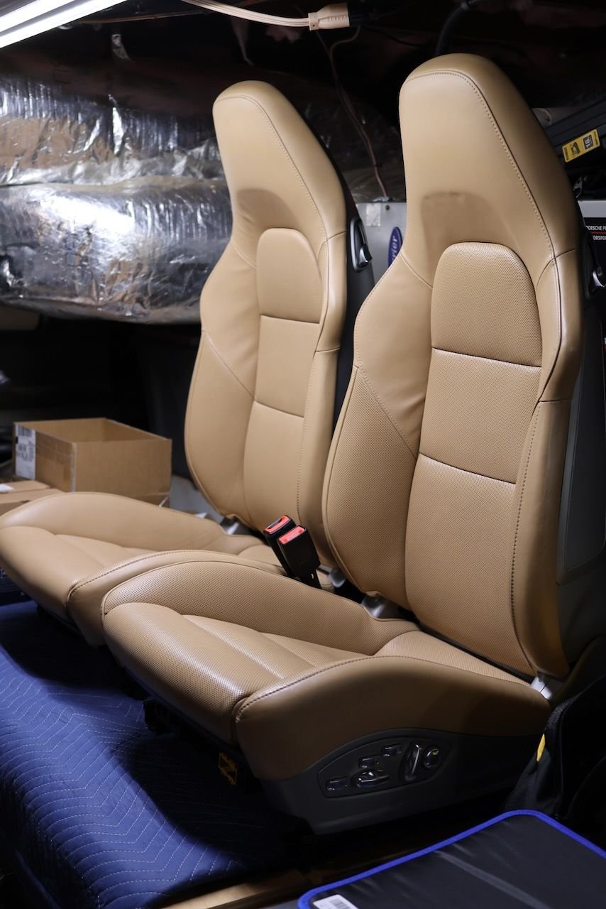 Interior/Upholstery - 991.2 18-way Luxor Beige Sport Seats Plus, heated/ventilated, full leather - Used - All Years  All Models - All Years  All Models - All Years  All Models - Raleigh, NC 27607, United States