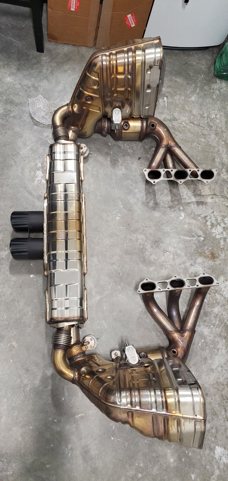 Engine - Exhaust - Almost new 991 GT3 headers and full exhaust system - Used - 2018 to 2019 Porsche GT3 - Washington, DC 20002, United States