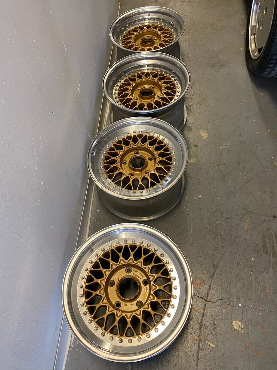 Wheels and Tires/Axles - BBS 16x 7 / 16x 9 Porsche 911 turbo wheels. Set of 4 like new - Used - 1976 to 1989 Porsche 911 - Miami, FL 33176, United States