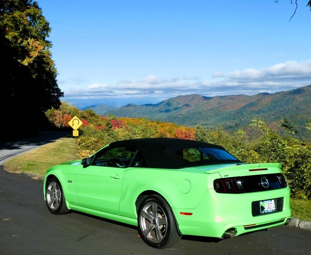 On the Blue Ridge Pkwy last Fall before Helene shut it down this year.