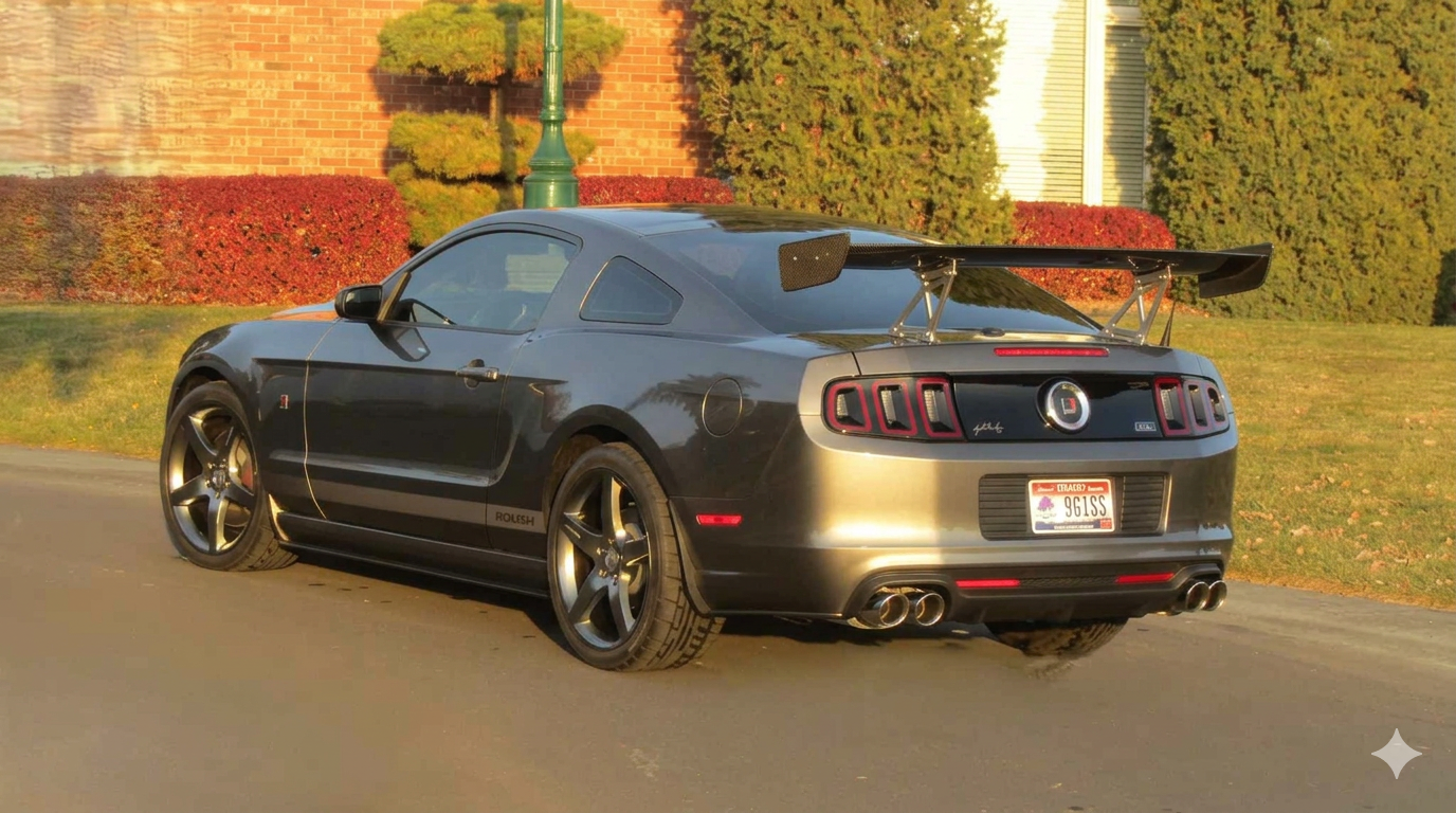 Change 2...  See Spoiler, Exhaust, and quarter windows