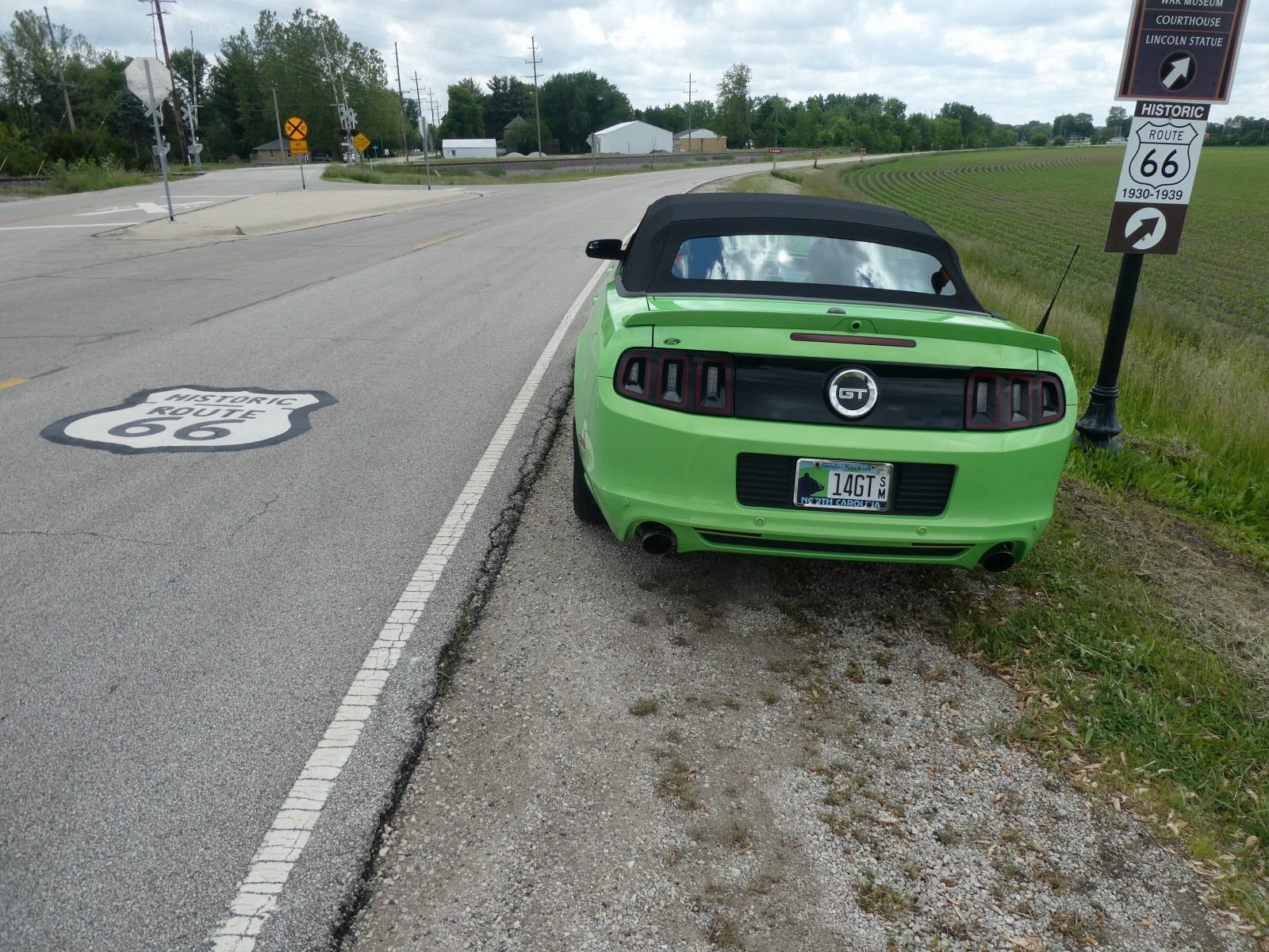 The road to Pontiac IL