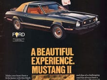 Images Of 1977 Mustang II Ad's Take 2 Restored/Resubmitted By m05fastbackGT