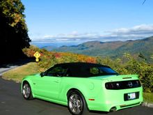 On the Blue Ridge Pkwy last Fall before Helene shut it down this year.