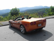 Our only Corvette 'vert and our last. Cool fast machine for sure but Mustangs #1. Bye bye....