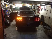 Raxiom taillight converted to EU amber turn signals.
