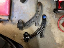 Lower control arms upgraded