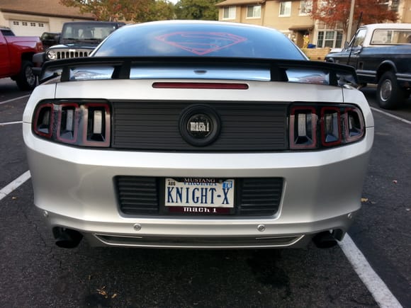 Plastidip the rear spoiler