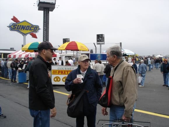 Charlotte Motor Speedway 2008 with neon sign