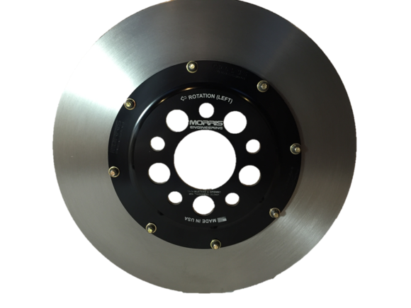 Morris Engineering 2 piece Lightweight Rotors.  16 lb lighter than OEM Brembo Rotors for 10-14 Mustang GT / Boss 302 / GT500 (07-12)