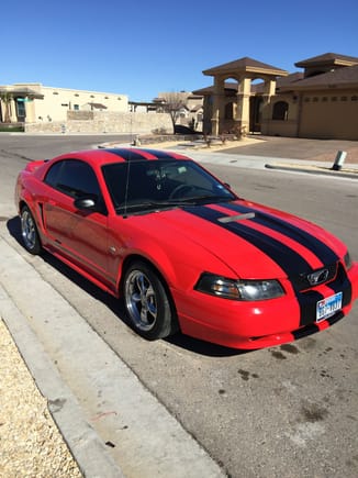 This is my 2000 mustang. Just want to get it back on its feet again.