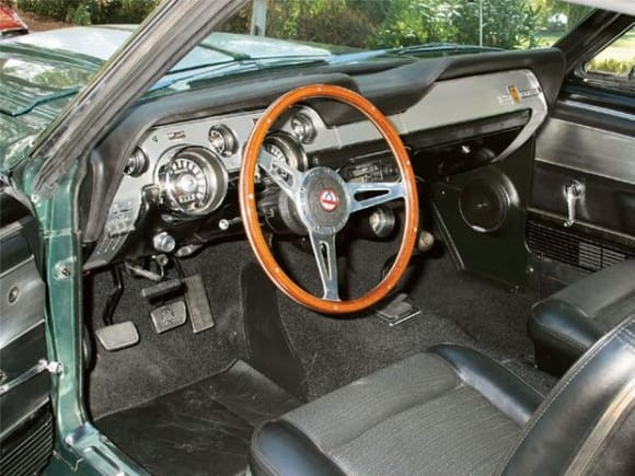 1967 gt500 interior