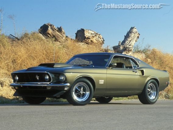 1969Boss429Green