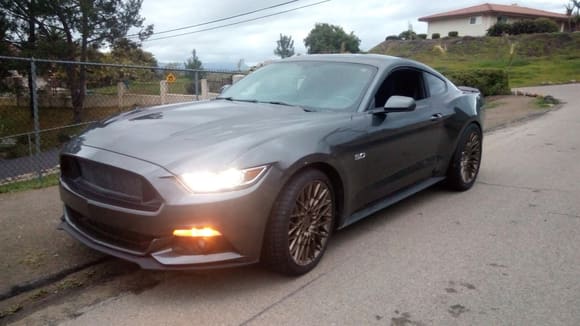 Wifes car before lowering