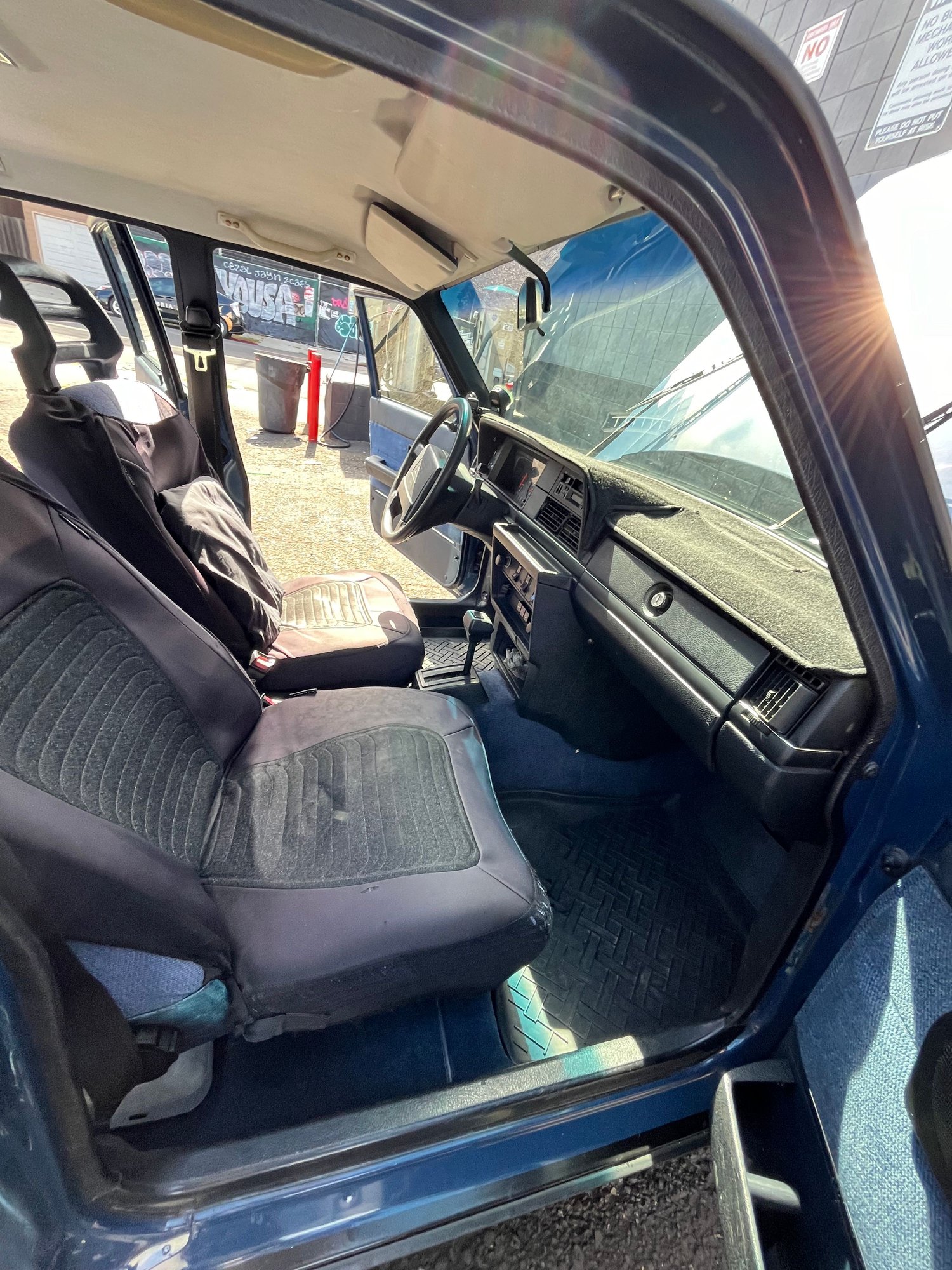 1992 Volvo 240 - 1992 Volvo 240 Sedan Atlantic Blue - Used - VIN YV1AS8813N1477592 - 158,600 Miles - 4 cyl - 2WD - Automatic - Sedan - Blue - Oakland, CA 94608, United States