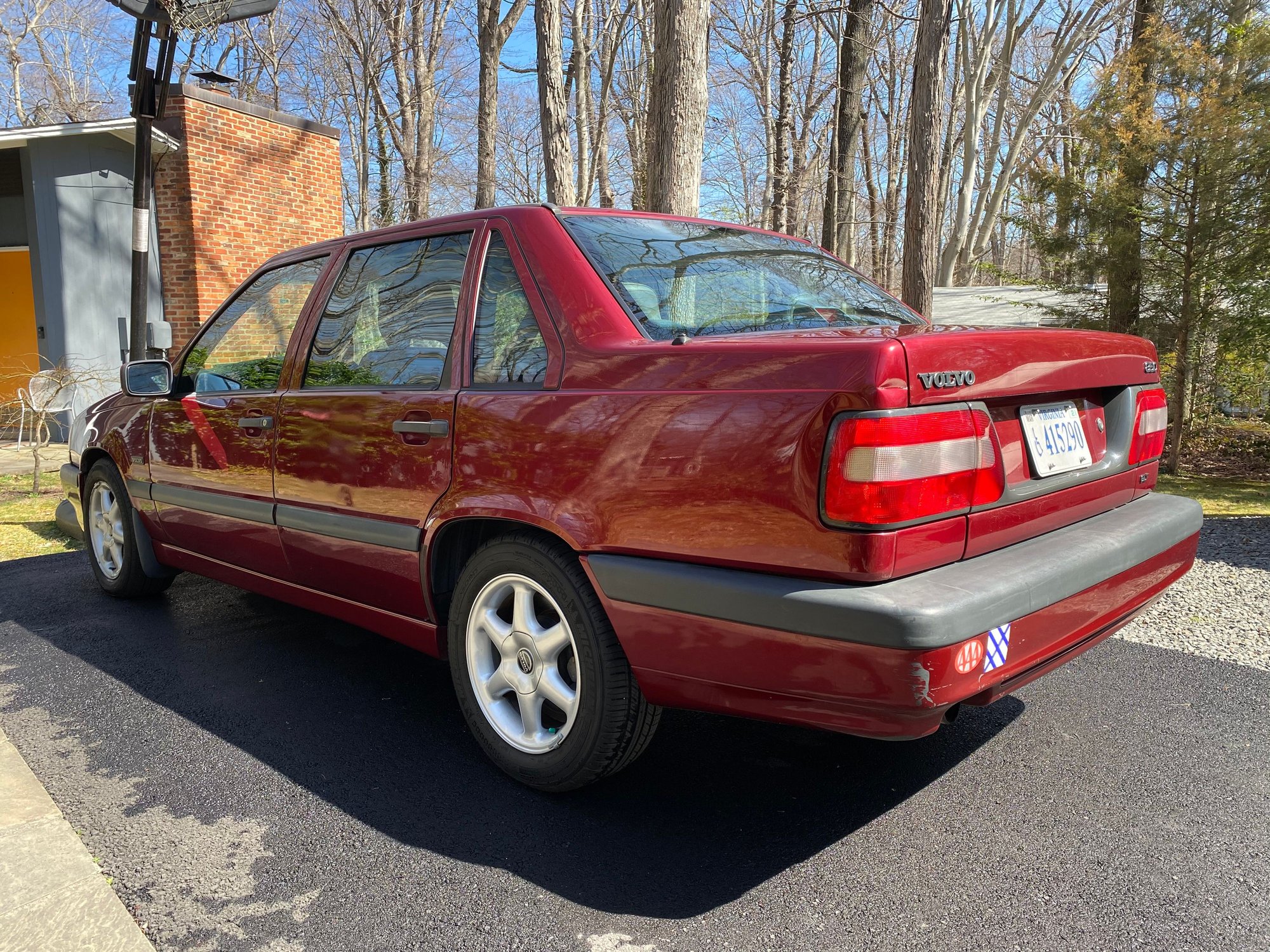 1996 Volvo 850 - 1996 850 GLT - 38k Miles - Used - VIN YV1LS551T1335530 - 38,170 Miles - 5 cyl - 2WD - Automatic - Sedan - Red - Alexandria, VA 22306, United States