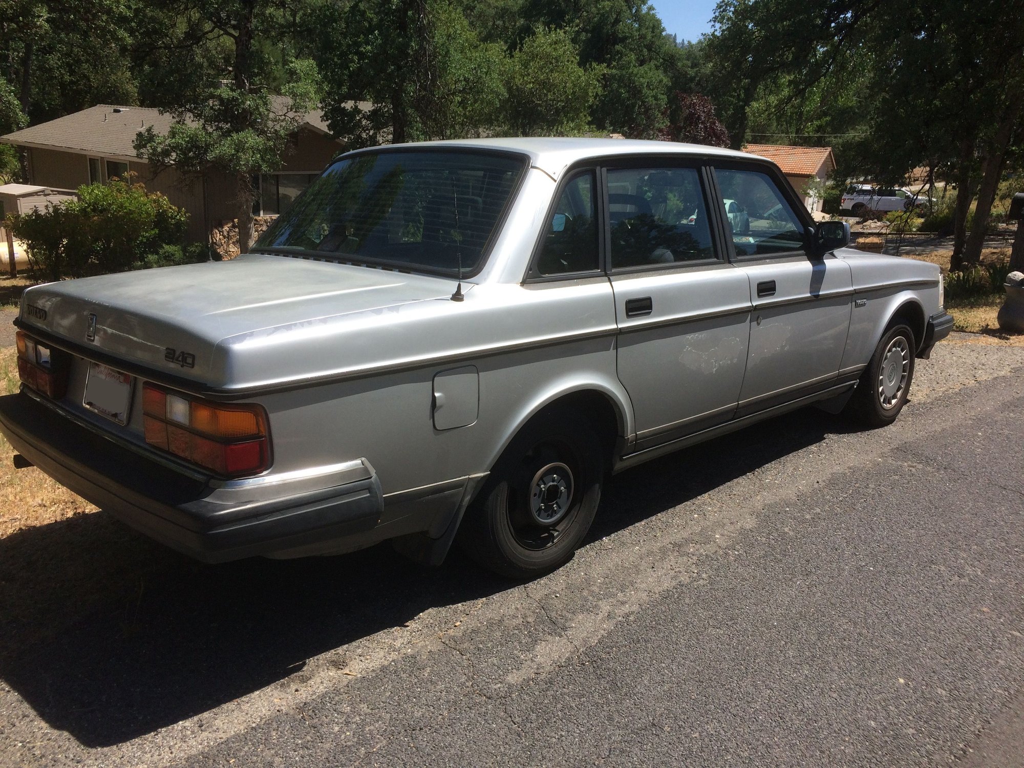 1992 Volvo 240 - Long Behold the Silver Moose! 1992 Volvo 240 DL - Used - VIN YV1AS8816N1471916 - 200,622 Miles - 4 cyl - 2WD - Automatic - Sedan - Silver - Soulsbyville, CA 95372, United States