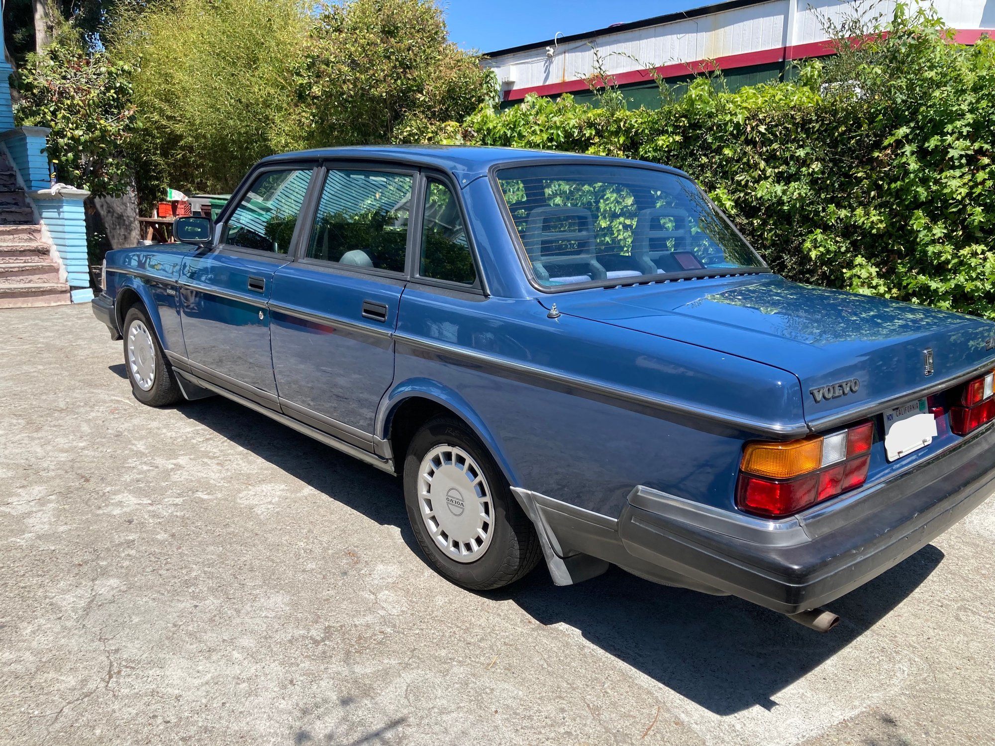 1992 Volvo 240 - 1992 Volvo 240 Sedan Atlantic Blue - Used - VIN YV1AS8813N1477592 - 158,600 Miles - 4 cyl - 2WD - Automatic - Sedan - Blue - Oakland, CA 94608, United States