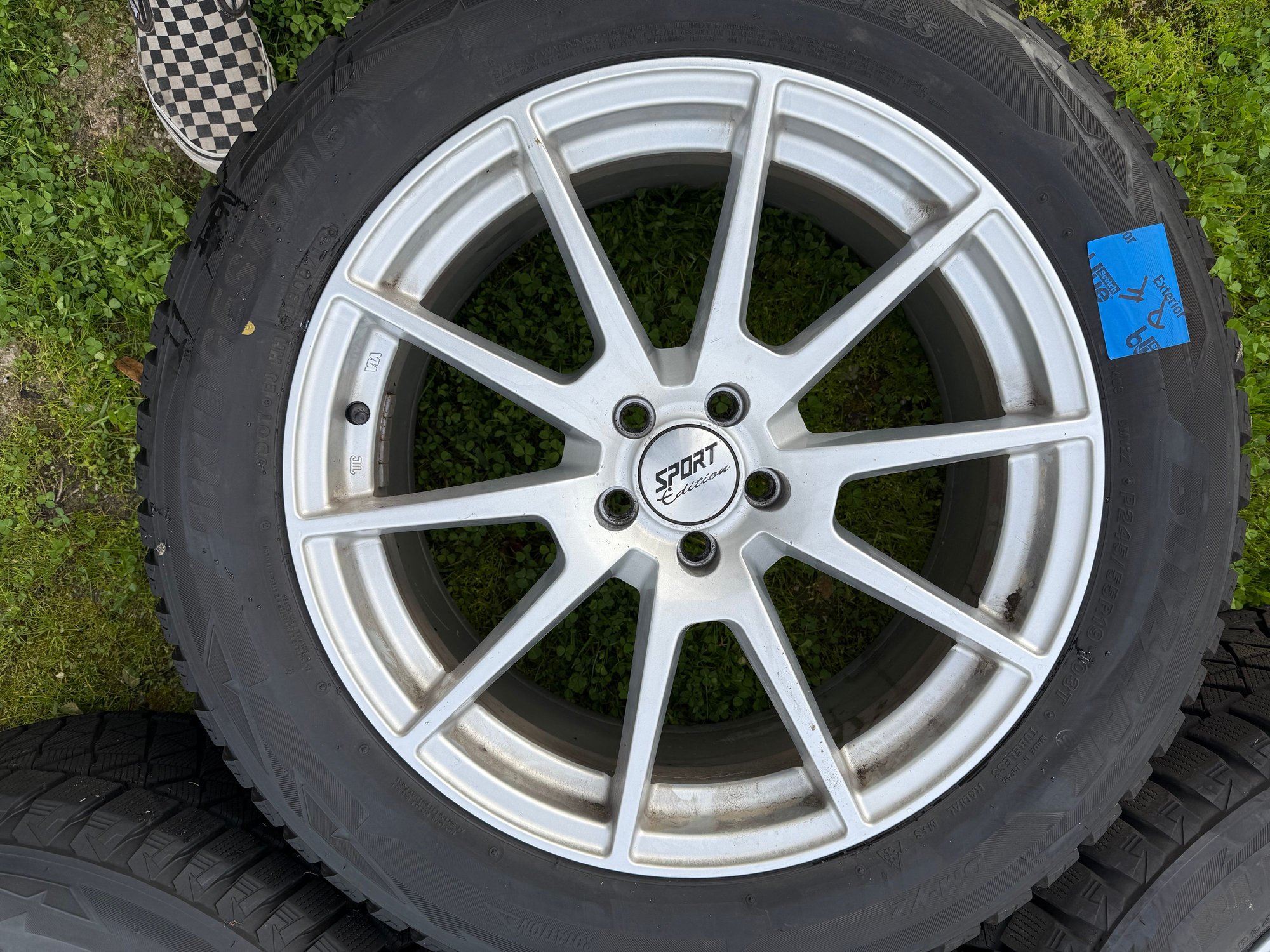 Wheels and Tires/Axles - 19 inch Winter wheels/tires for Volvo, off XC90 - Blizzaks - $500 o.b.o. - Used - 0  All Models - Monterey, CA 93940, United States