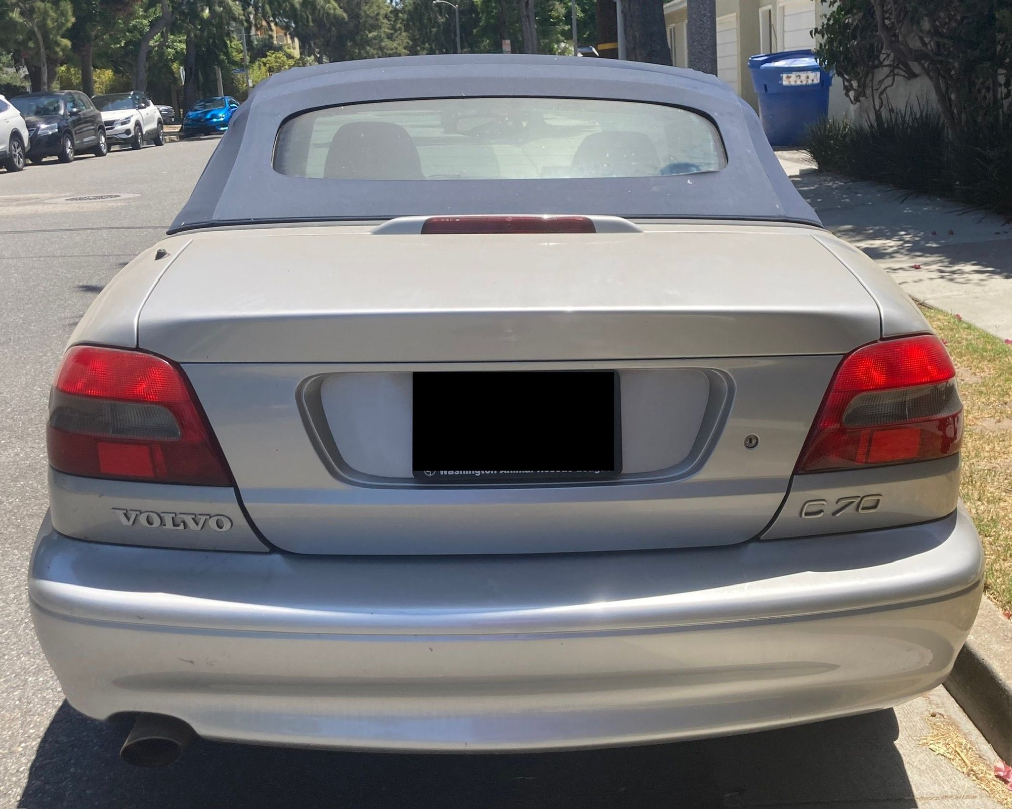 2001 Volvo C70 - Classic 2001 C70 Convertible - Used - VIN YV1NC53D11J018375 - 103,150 Miles - 5 cyl - Automatic - Convertible - Silver - Los Angeles, CA 90405, United States