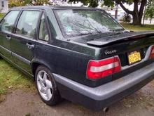Junkyard trunk with wing