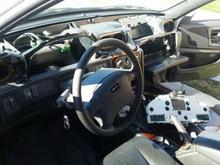 glove box, dash, and cluster removed to change those warning lights
