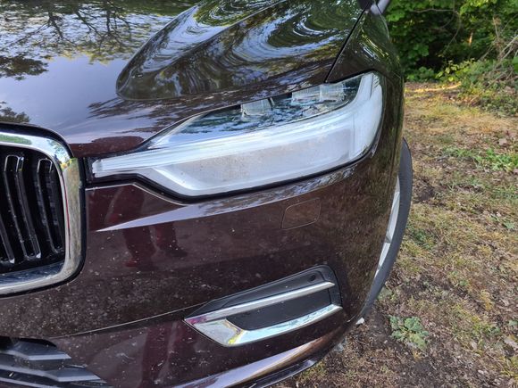 Condensation on inside of headlights XC60 - may 2020. left lamp - replaced under warraynty