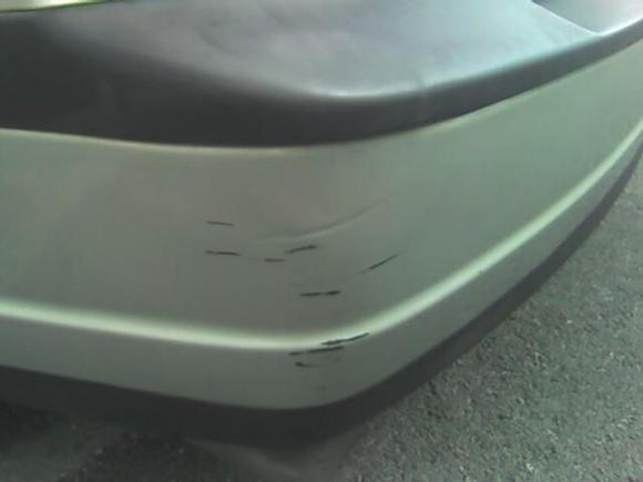 scuff back bumper