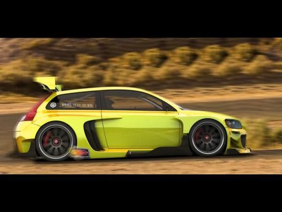 2009 Volvo C30 Racer from Vizualtech Design Side Speed 1920x1440