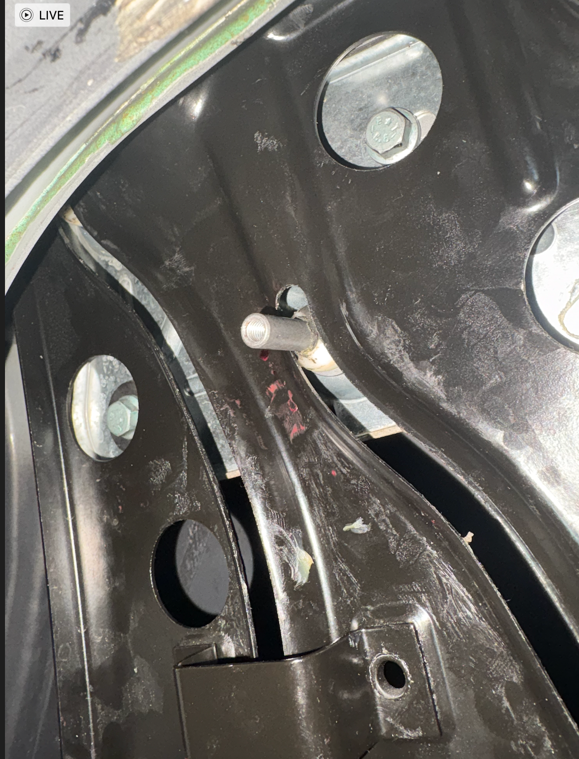 Need those top 2 bolts out