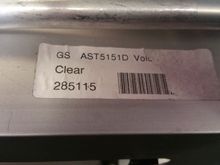 mine is volcano red, sticker is partially damaged