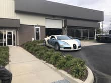 Stunning Bugatti Veyron 16.4 at the Designo Motoring Inc in Virginia. It's been so long since we've seen a bug like this on our roads. What a great moment here!
