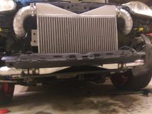 Stage 2 intercooler upgrade.